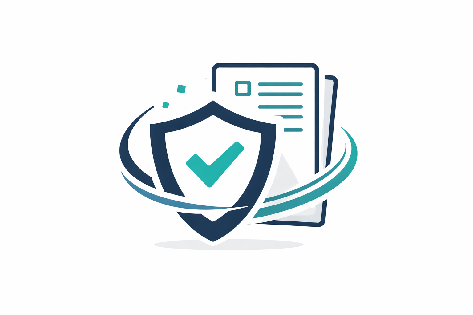 Graphic representing responsible handling of personal information under privacy and POPIA principles.